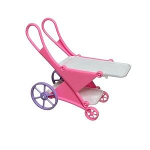 Mattel Pink and Purple Doll Pram